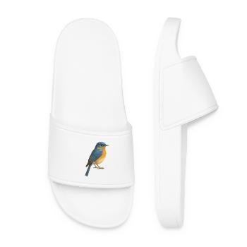 Bluebird – Couleurs de la liberté - Claquettes Femme - blanc - Devant