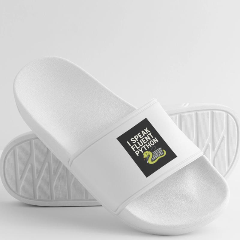 Serpent de codage Python Claquettes Femme