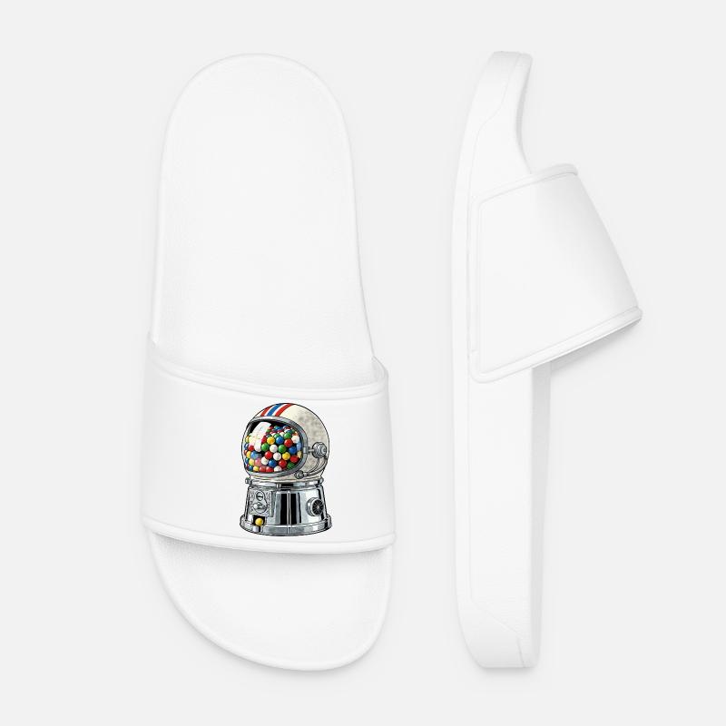 BubbleNaut - Frauen Badelatschen - Weiß