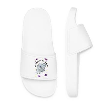 Tardigrade du 8e anniversaire microscopique mais puissant - Claquettes Femme - blanc - Devant