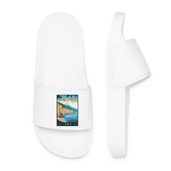 Experience Charming Camogli in Italy - Women’s Pool Sliders - white - Front