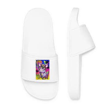 Koala - Claquettes Femme - blanc - Devant