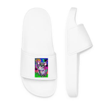 Koala - Claquettes Femme - blanc - Devant