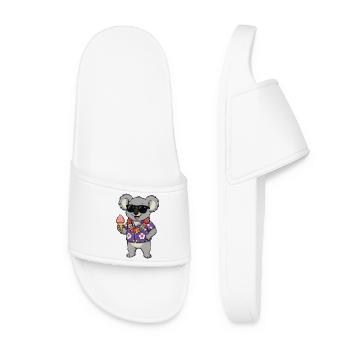 Koala Hawaii Eis - Frauen Badelatschen - Weiß - Vorne