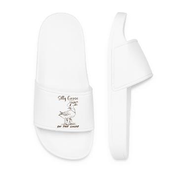 Cowboy Goose Silly Goose - Women’s Pool Sliders - white - Front