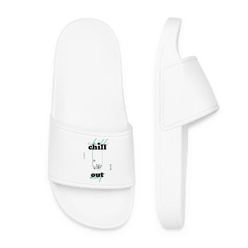Chill Out - Women’s Pool Sliders - white - Front