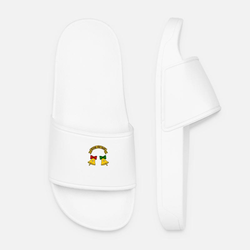 Ring my bell - Women’s Pool Sliders - white