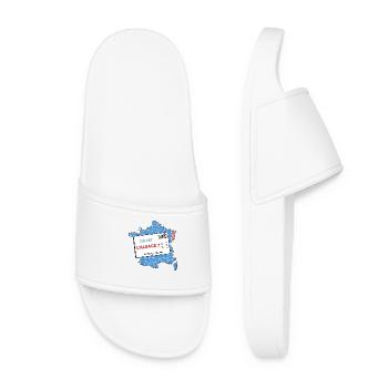 Where is Alsace? - Women’s Pool Sliders - white - Front