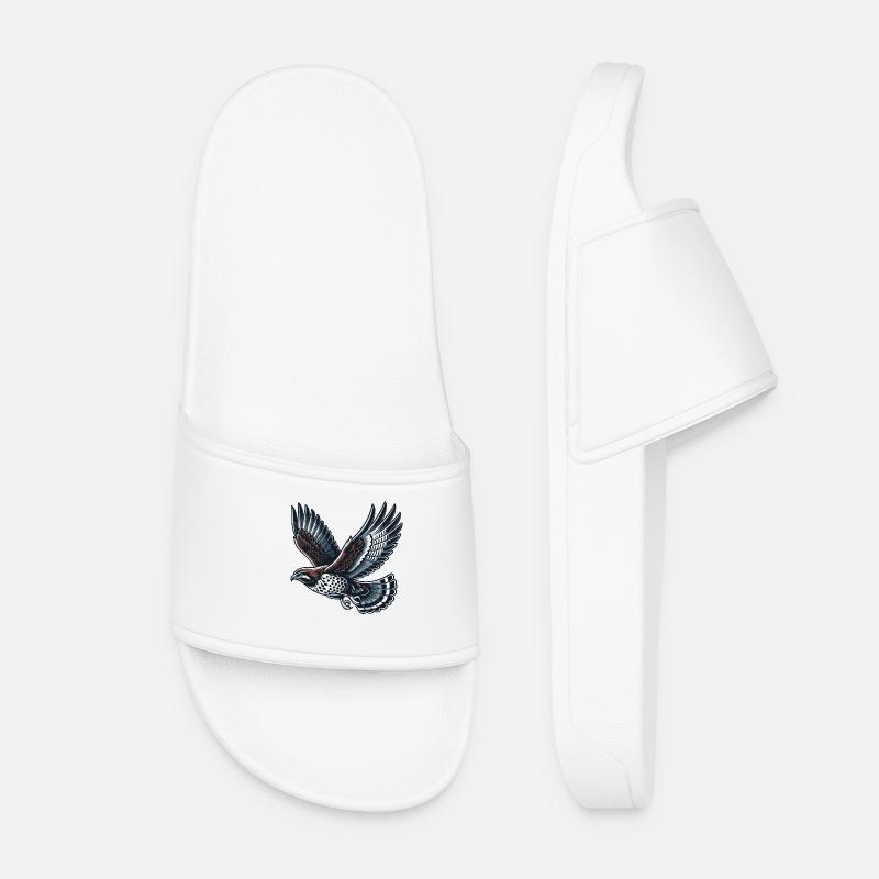 Buzzard - Women’s Pool Sliders - white