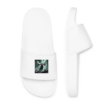 PRIMAL CERF - Claquettes Femme - blanc - Devant