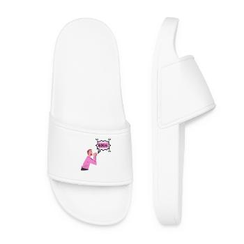 800A ! - Claquettes Femme - blanc - Devant