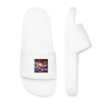 L’Univers - Claquettes Femme - blanc - Devant
