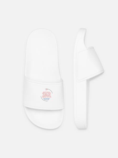 Surmonter la peur - Claquettes Femme - blanc