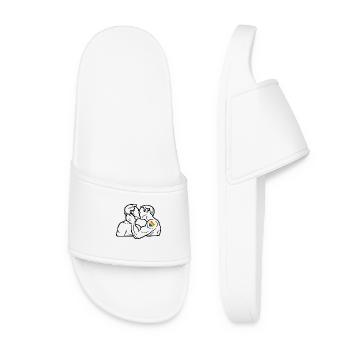 Gay Symbol - Women’s Pool Sliders - white - Front