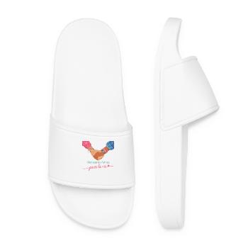 Meilleures amies pour la vie - Claquettes Femme - blanc - Devant