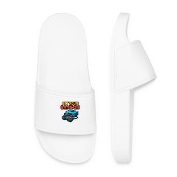 AMÉLIOREZ VOTRE JEU - Claquettes Femme - blanc - Devant