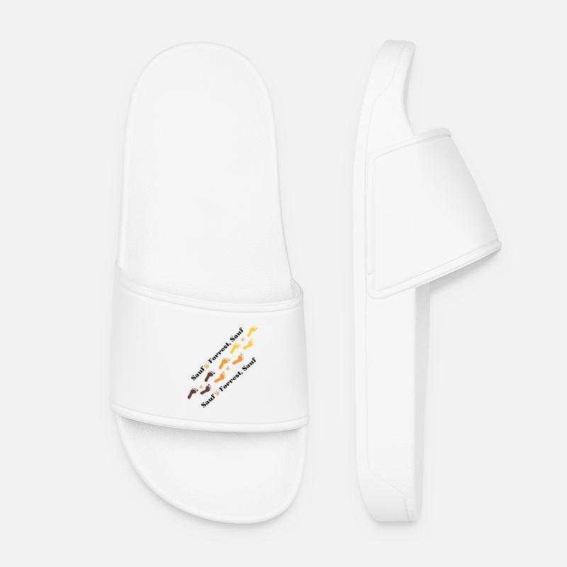 Sauf.. Forrest Sauf.. - Claquettes Femme - blanc