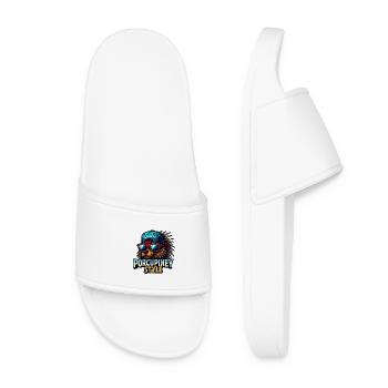 PORCUPINEY STYLE - Women’s Pool Sliders - white - Front