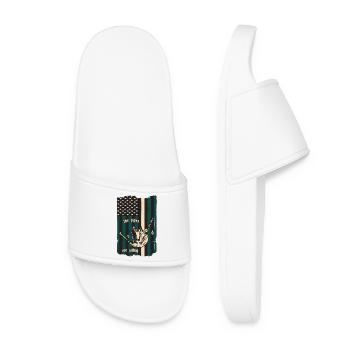 Joueurs de cornemuse - Claquettes Femme - blanc - Devant