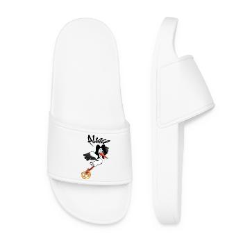 Alsace Stork - Women’s Pool Sliders - white - Front