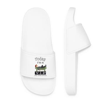 Today at a VIP | modificated - Women’s Pool Sliders - white - Front