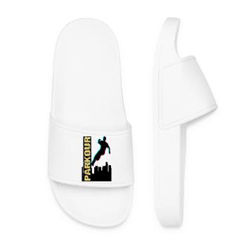 Parkour - Women’s Pool Sliders - white - Front