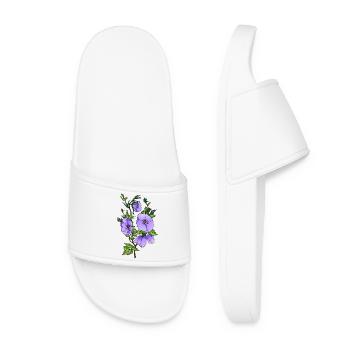 Fleur - Claquettes Femme - blanc - Devant
