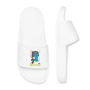 Escalade Crimp Queen Bloc Fun - Claquettes Femme - blanc - Devant