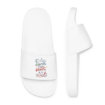 Infirmière en soins intensifs Je vous vois, vous et vos constantes vitales Soins aigus - Claquettes Femme - blanc - Devant