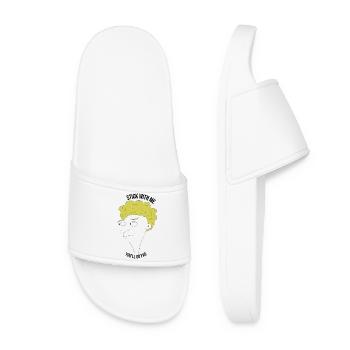 Stick with me, you'll go far - man - Women’s Pool Sliders - white - Front