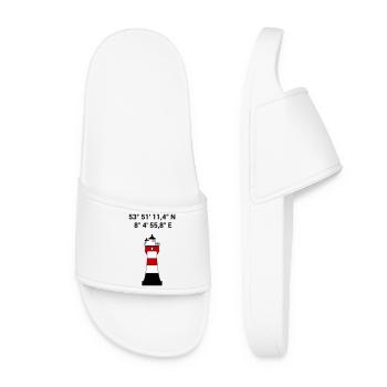 Phare de Red Sand - Voile - Skipper - Maritime - Claquettes Femme - blanc - Devant