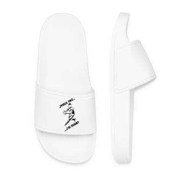 I can't I have Rugby - Women’s Pool Sliders - white - Front