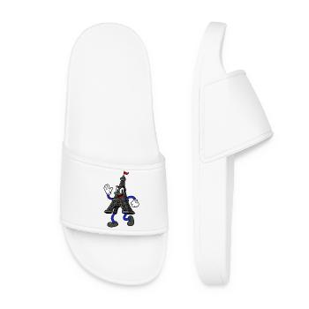 Typical wacky French tour - Women’s Pool Sliders - white - Front