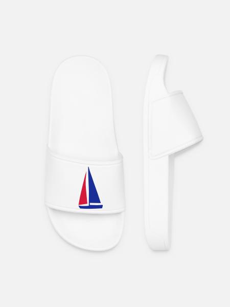 bateau à voile - Claquettes Femme - blanc