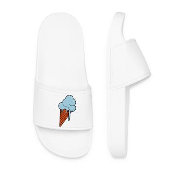 Fonte des glaces - Claquettes Femme - blanc - Devant