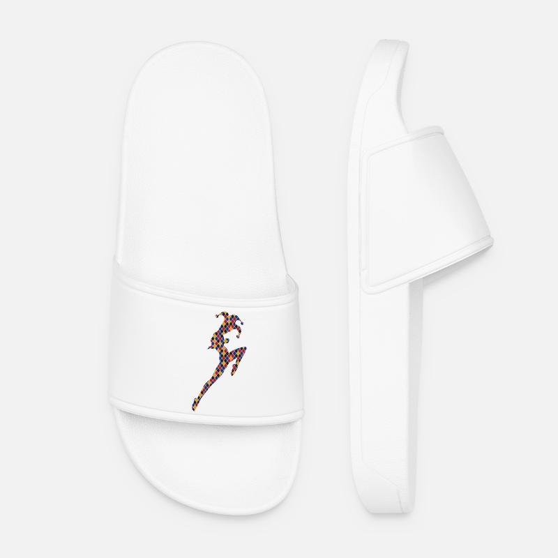 Harlequin - Women’s Pool Sliders - white