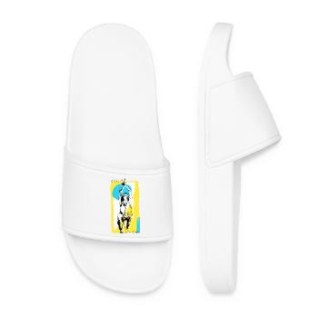 Yoga - Women’s Pool Sliders - white - Front