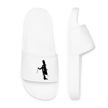 Freerider Snowboarder - Women’s Pool Sliders - white - Front