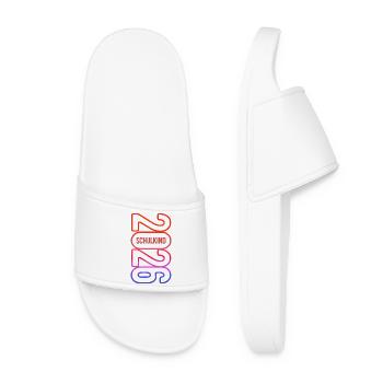 School Child 2026 - School Enrollment - First Grade - Women’s Pool Sliders - white - Front