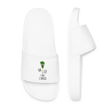 Halo I Pumice 1 Leek - Women’s Pool Sliders - white - Front