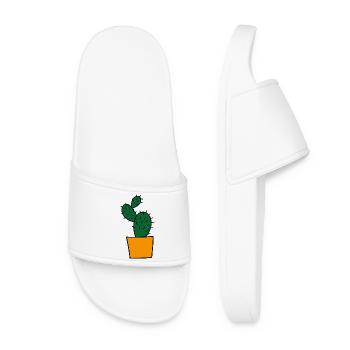 Cactus - Women’s Pool Sliders - white - Front