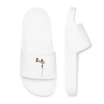 Femme Grande Grimpe Hommes Surréaliste - Claquettes Femme - blanc - Devant