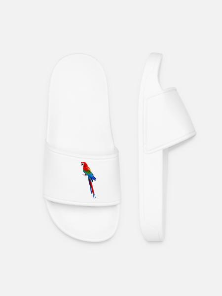 Parrot - Women’s Pool Sliders - white