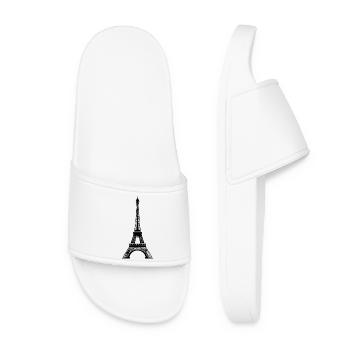 Eiffel tower - Women’s Pool Sliders - white - Front