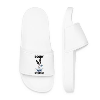 Crazy Blue Feet Strike Booby Strike Sea - Women’s Pool Sliders - white - Front