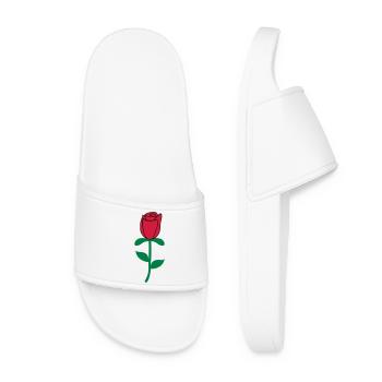 Rose - Women’s Pool Sliders - white - Front