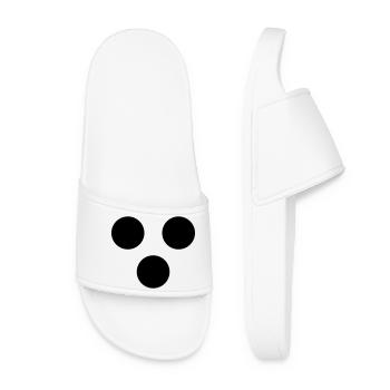 blind - Women’s Pool Sliders - white - Front