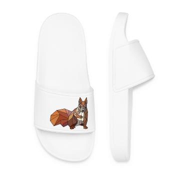 Squirrel blank - Women’s Pool Sliders - white - Front