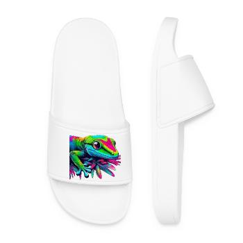 Gecko - Women’s Pool Sliders - white - Front