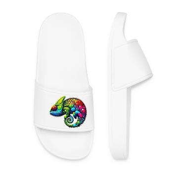 Caméléon - Claquettes Femme - blanc - Devant